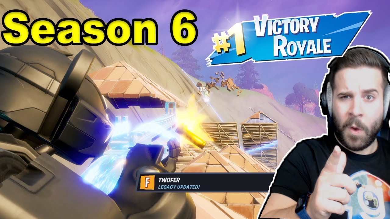 ELSŐ WINünk az ÚJ SEASONben ! | Fortnite Season 6 Victory Royale Levivel !