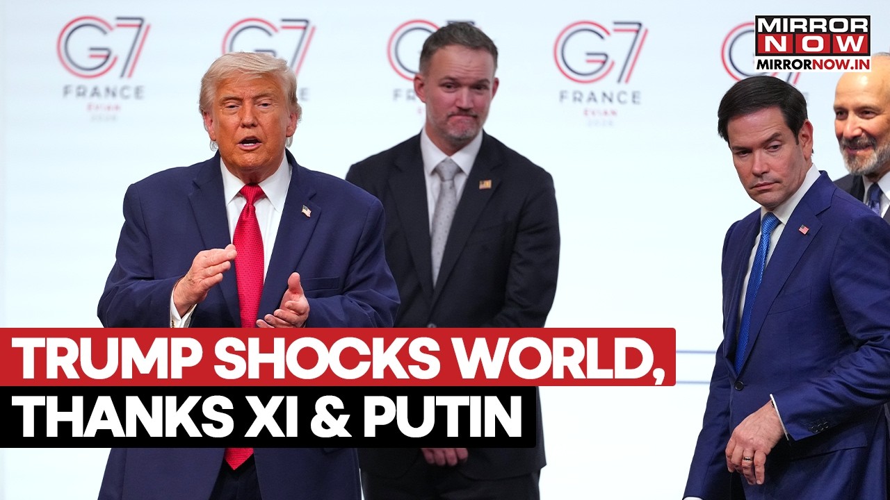 &laquo;Спасибо, Си и Путин!&raquo;: высказывание Трампа на саммите G7 вызвало шок на фоне глобального кризиса...