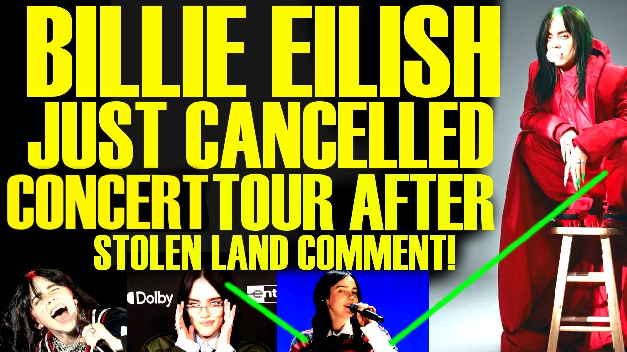 Billie Eilish JUST CANCELLED TOUR After Stolen Land & ICE Comments GO VIRAL After Grammys!