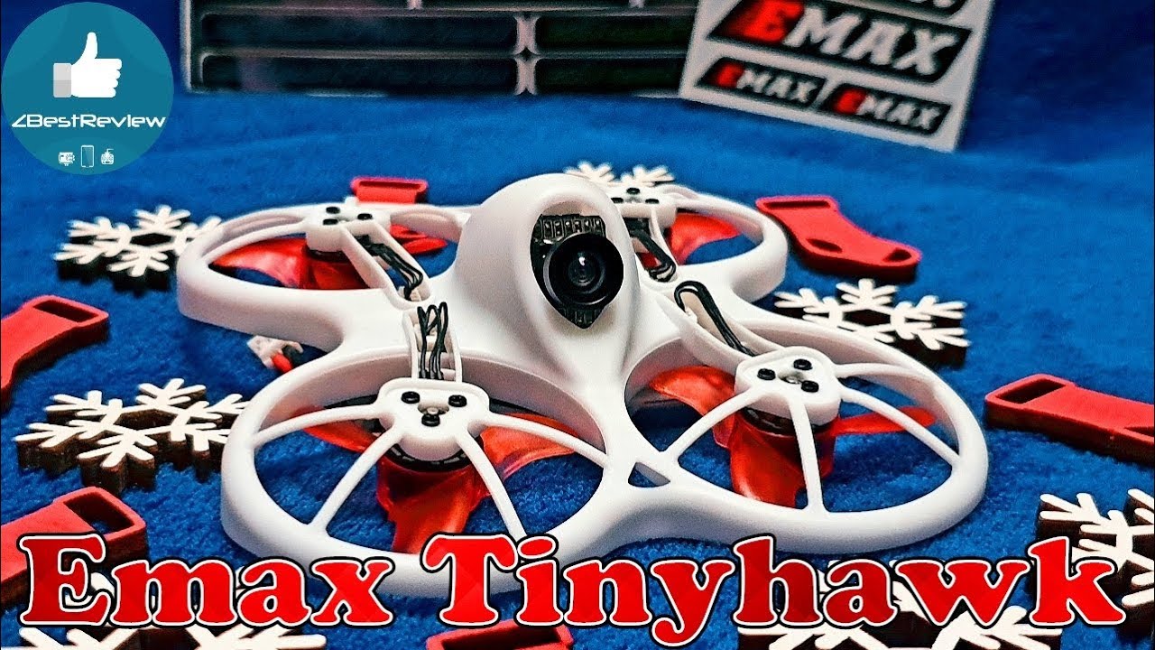 ✔ Emax Tinyhawk - Полный Обзор Микро FPV Квадрокоптера! Banggood