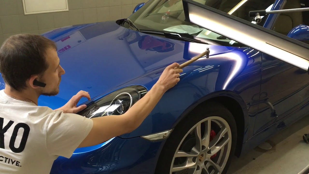 Porsche Boxter PDR with Glexo cold glue system by @carsformers