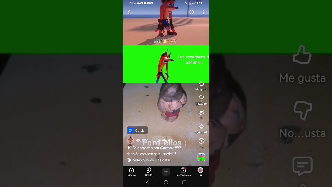 Momentos divertidos de mi canal 😔🇵🇪🏳️‍🌈