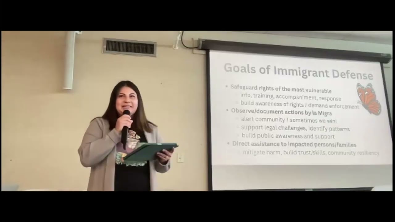 Immigrant Solidarity: Community Learning Session
