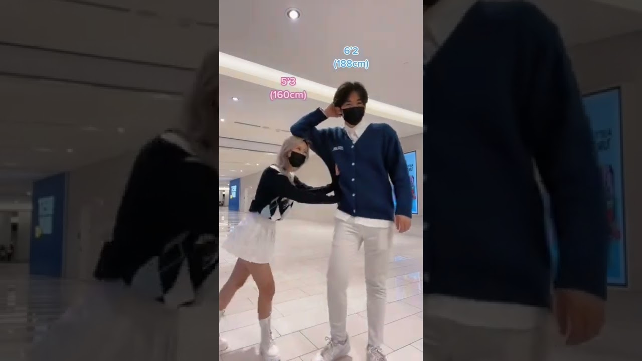 5&rsquo;3 vs. 6&rsquo;2 🤣 #shorts