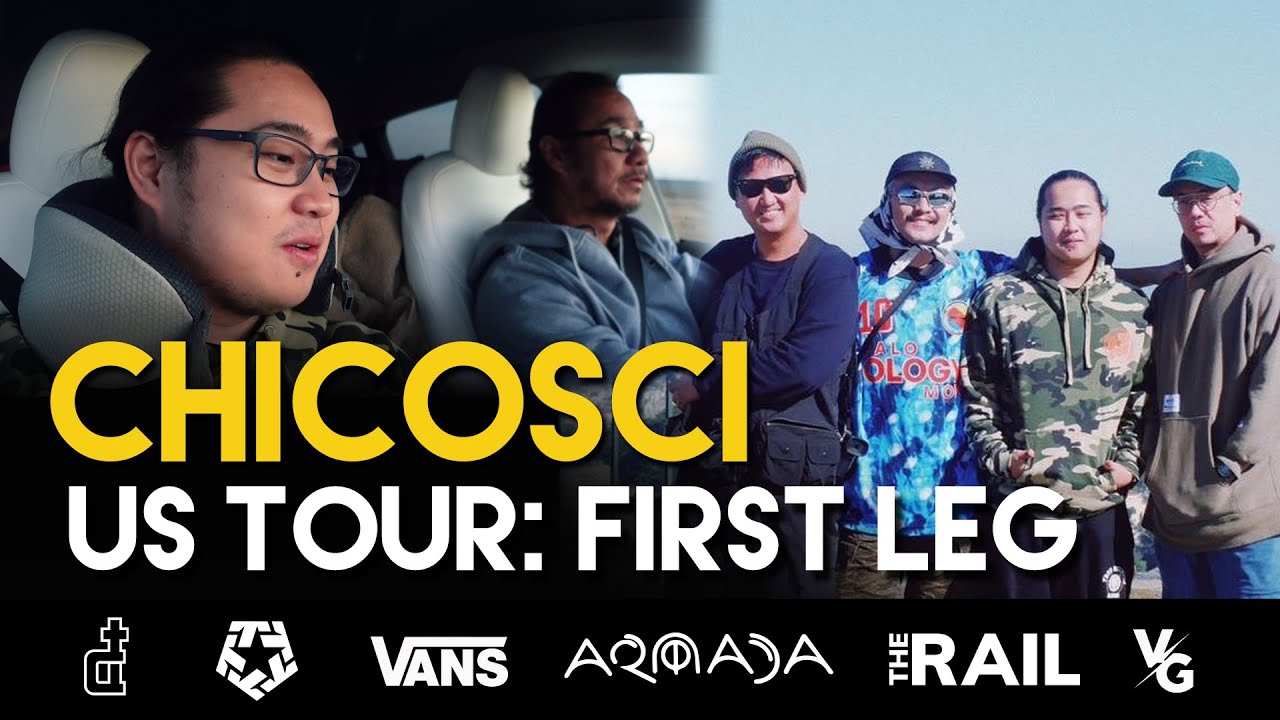 Chicosci US Tour Vlog: First Leg