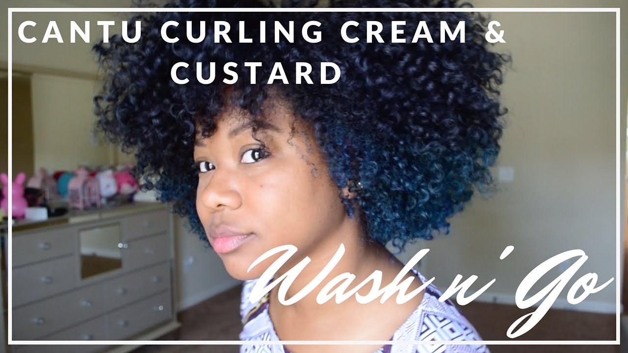 Cantu Curling Cream/ Define & Shine Custard - Wash and Go