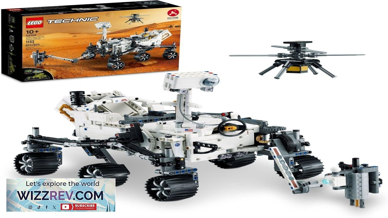 LEGO Technic NASA Mars Rover Perseverance Advanced Building Kit for Kids Ages