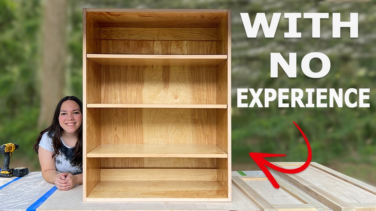 I built the WALL CABINETS for my laundry | DIY Wall Cabinet | Laundry Makeover Part 5