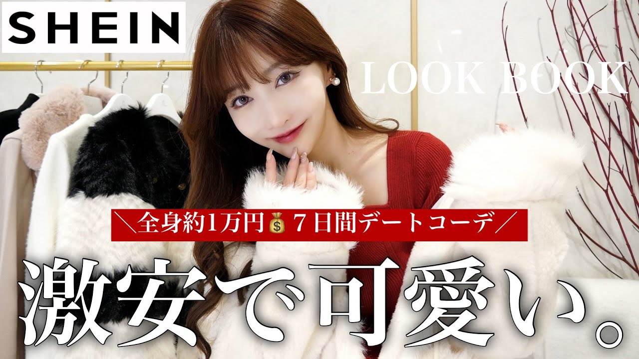【激安】全身約1万円！冬のデートコーデ７日間のLOOK BOOKが可愛い。