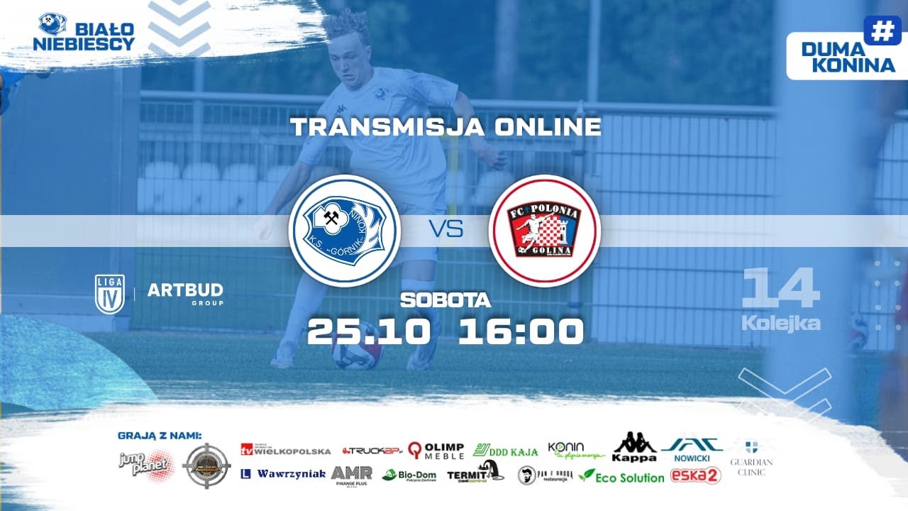 Górnik Konin vs Polonia Golina