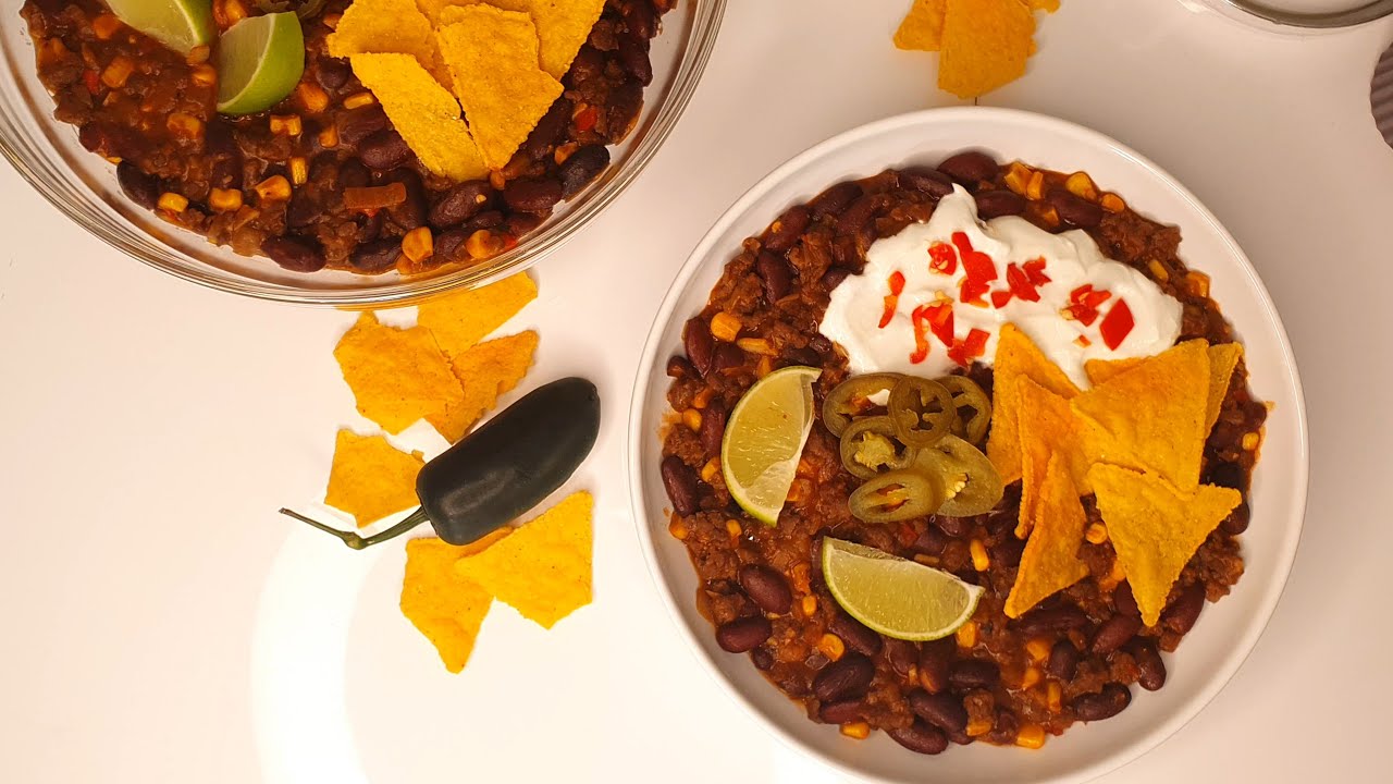 Chilis bab (chili con carne)