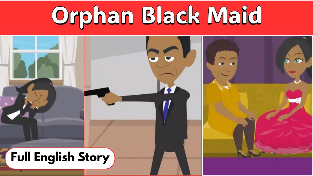 Orphan Black Maid FULL ENGLISH STORY | Animated Story | Learn English With Story | DIARY OF STORIES