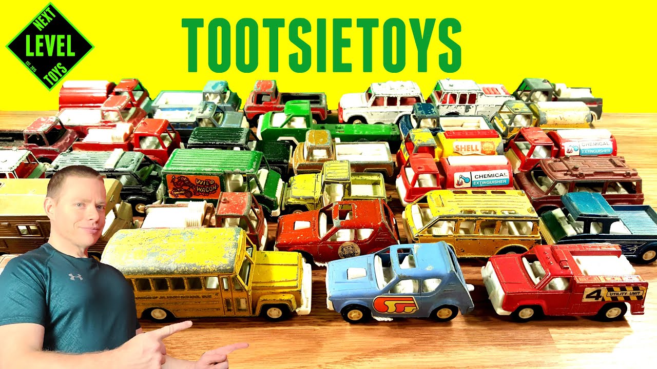 Vintage TOOTSIETOY cars and trucks