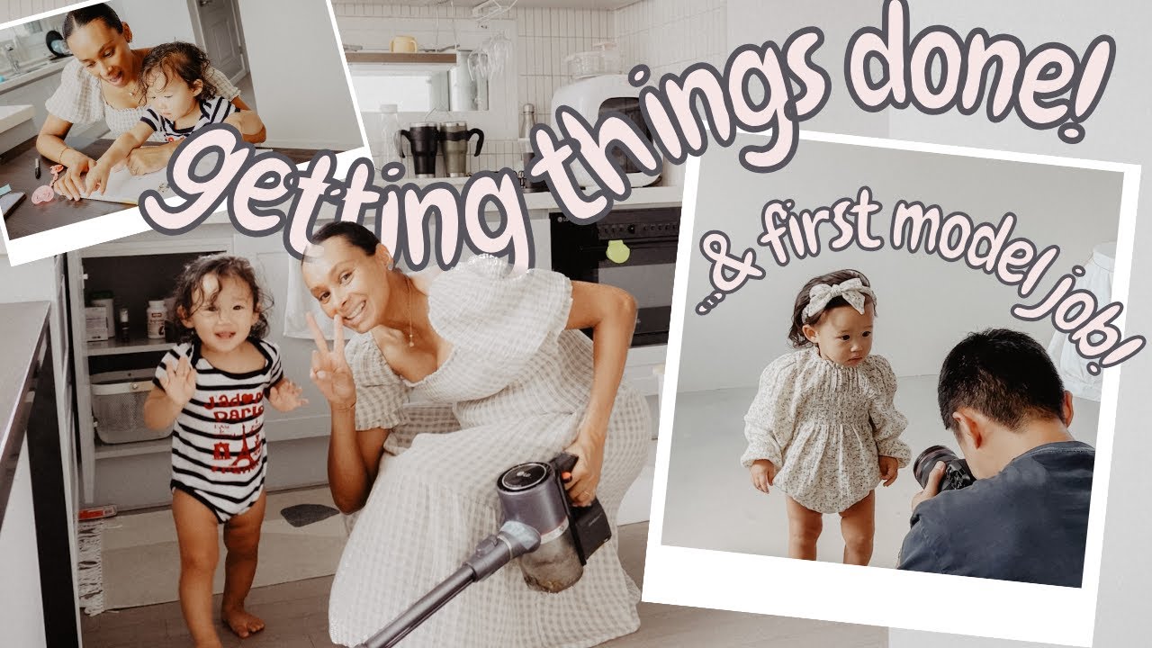 Our Daughter's Model Debut // Pantry Organization // Baby Photobook // 32 Weeks Pregnant (Aisha Ba)
