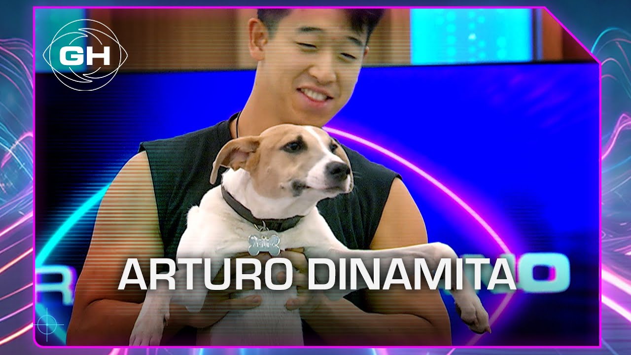 Las chancletas y los almohadones son las víctimas preferidas de Arturo - Gran Hermano