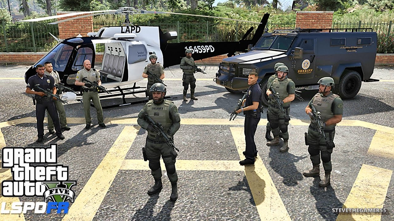 Level Up Your Game: Go Behind Enemy Lines as a SWAT Team Member in GTA 5!