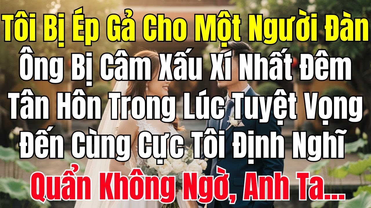 Tôi Bị Ép Gả Cho Một Người Đàn Ông Bị Câm, Xấu Xí. Đêm Tân Hôn, Trong Lúc Tuyệt Vọng Tôi Nghĩ Quẩn