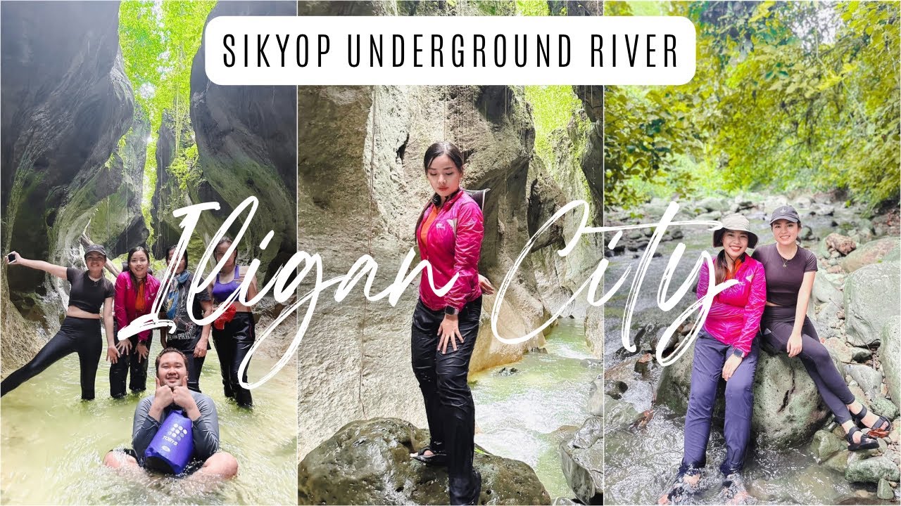 Must-Visit Underground River in Mindanao  | Sikyop Agri-Tourism Adventure, Iligan City, Philippines