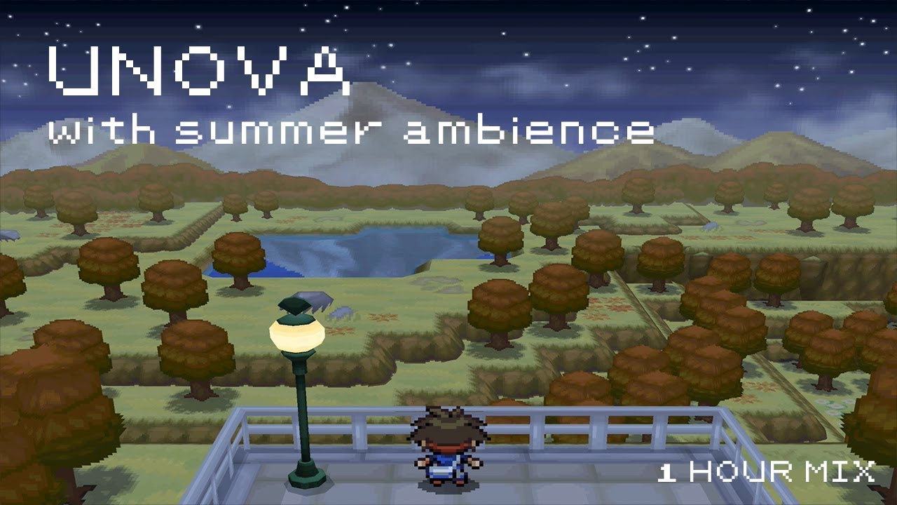 It's The Summer Of 2012 You're A Kid Again Playing Pokemon (Unova) | Nostalgic Pokemon Music