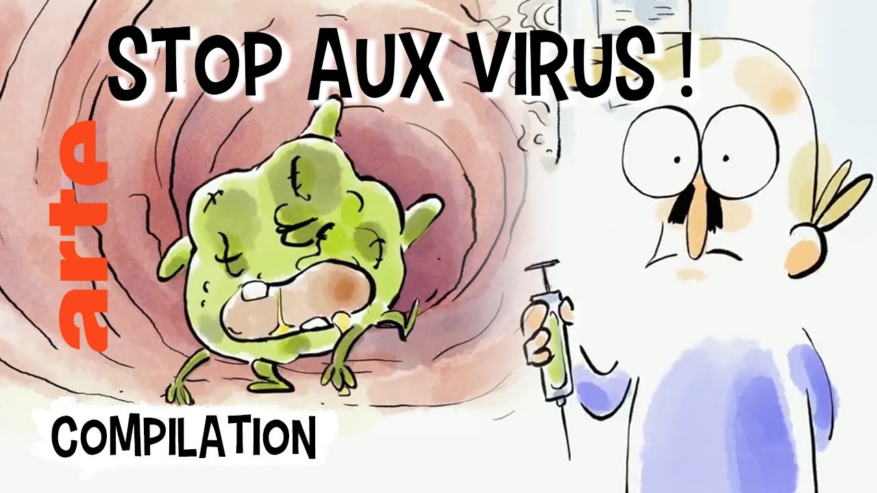 🦠 Combattre les microbes | Tu mourras moins bête | ARTE
