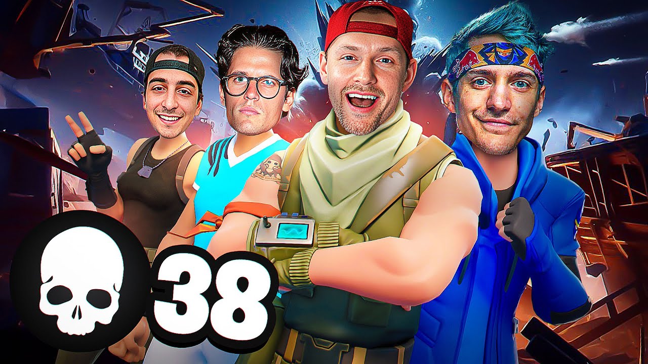 Ultimate 38-Kill Game FT. Ninja, Cloakzy, and Nate Hill