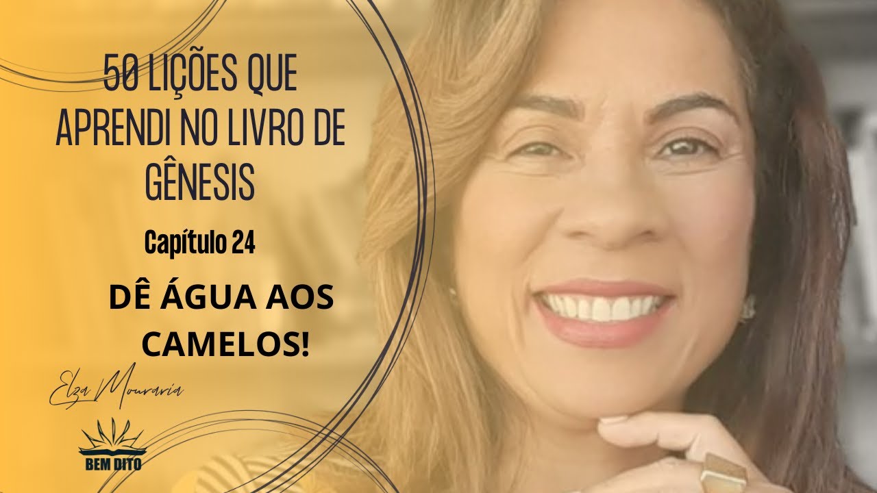 GÊNESIS 24 -ÁGUA PARA OS CAMELOS- Obs:Distância percorrida pelo servo: cerca de 1500 Km IDA E VOLTA.