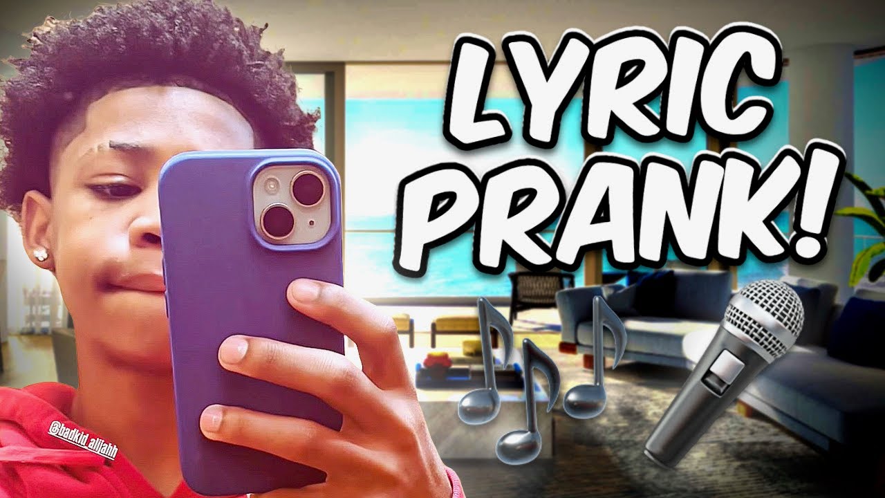 LYRIC PRANK ON MY CRUSH(JAYDE)*SHE GAVE ME HER LOCATION!*