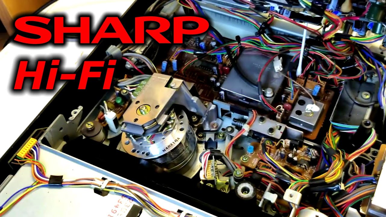 Sharp VC-489C VCR repair (Part 1)
