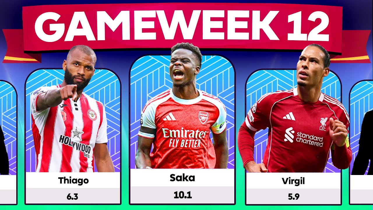 FPL PLAYERS TO BUY | GW12 ✅ GABRIEL INJURED ⚠️