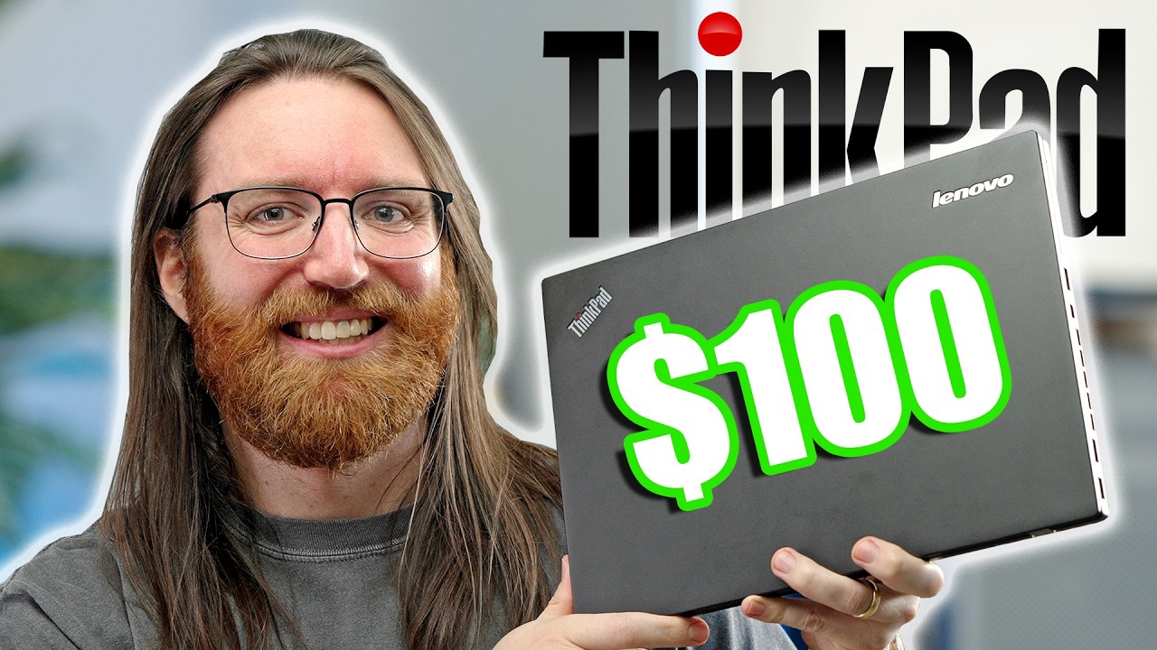 I Tried Using A $100 Lenovo ThinkPad In 2026...