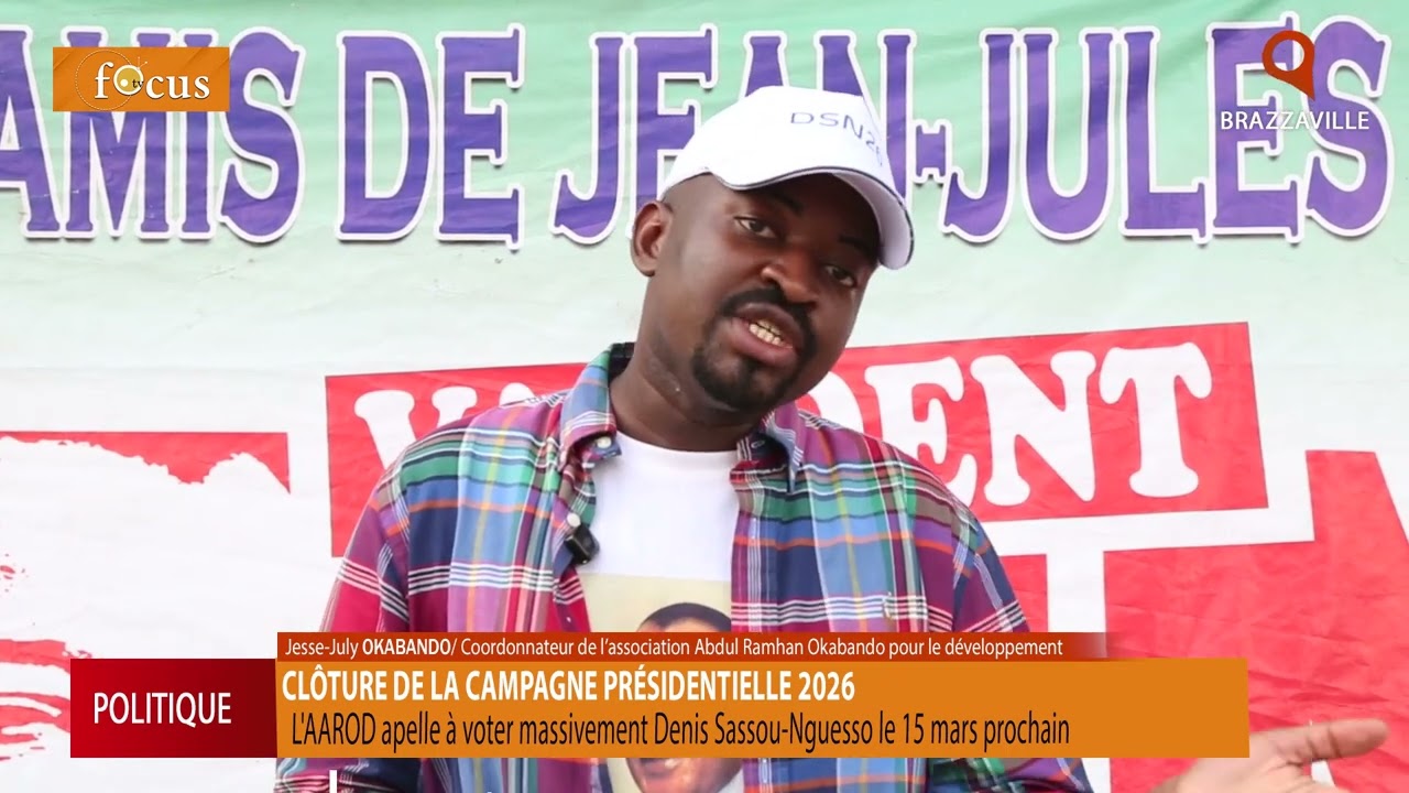 L' AAROD appelle à voter massivement Denis Sassou-Nguesso. 