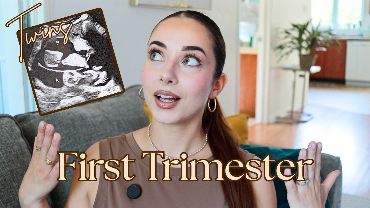 First Trimester with TWINS - Pregnancy Symptoms, Scares & Food Cravings