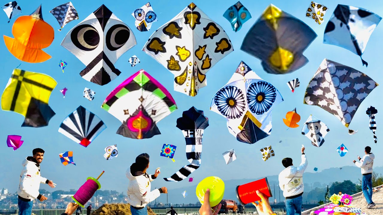 Kite Flying Video Big 😍 Lohri Stash 2026 Festival 🤩 Yogesh 01
