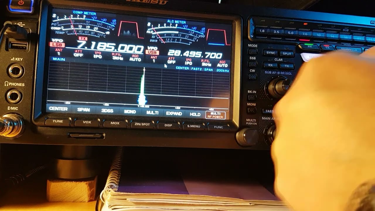 Working Ian G0CNN on 40m.