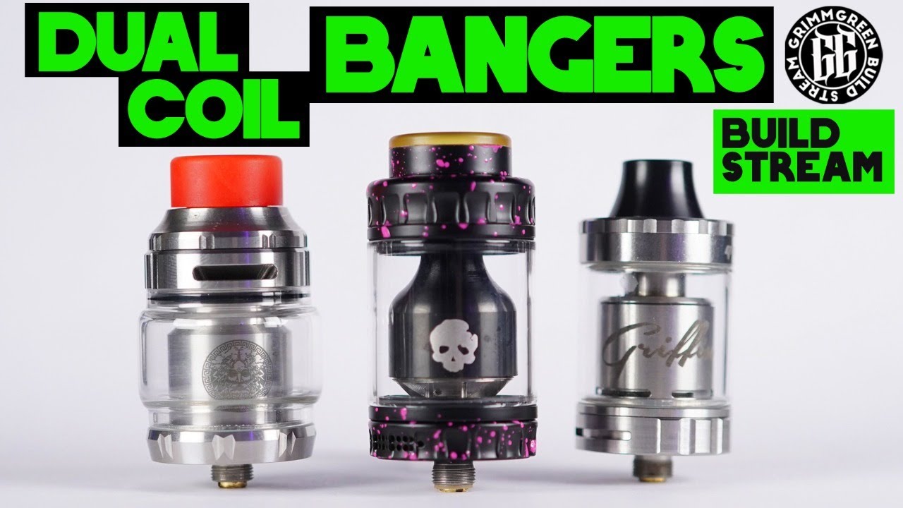 Dual Coil Bangers! Zeus X RTA - Blotto RTA - Griffin 25mm RTA - Build Stream