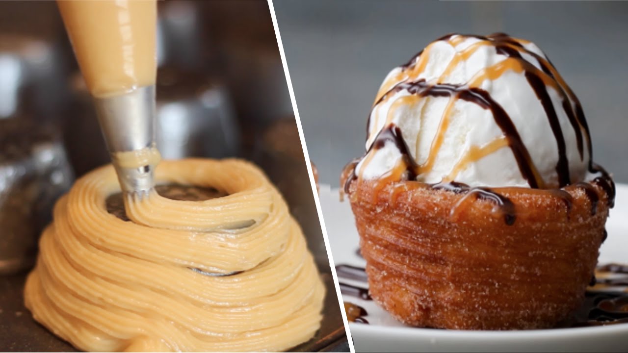 Churro Ice Cream Bowl Review- Buzzfeed Test #31