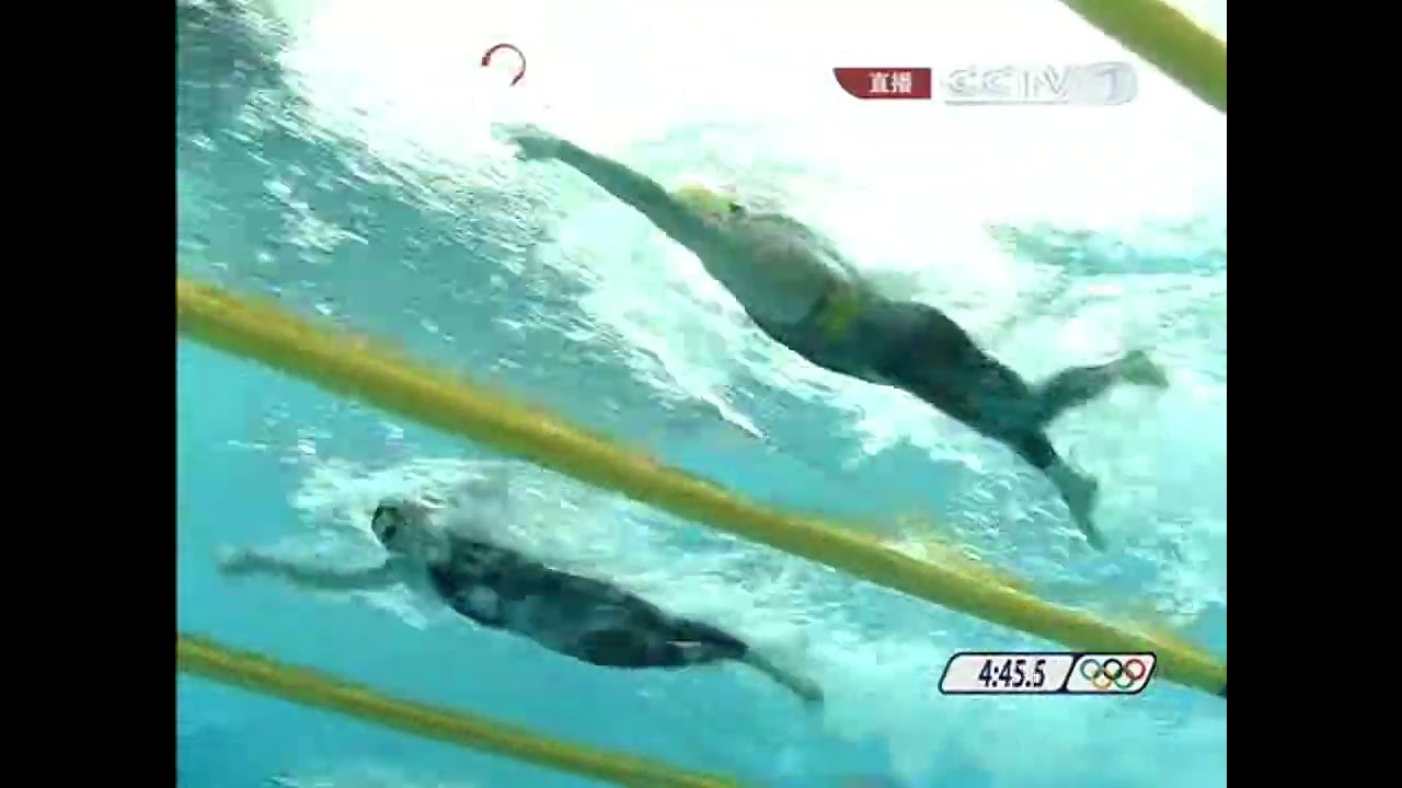 Sun Yang | 2008 Beijing Olympics Men's 1500m Freestyle - Final 孫楊北京奧運男子1500米自由泳決賽