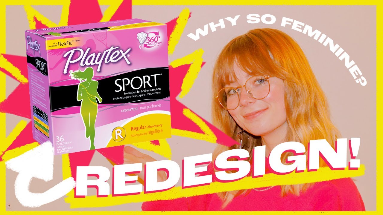 Redesigning Playtex Tampons | why are they like this?