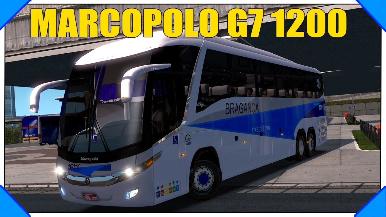 SIMULA&Ccedil;&Atilde;O ao EXTREMO #96 - MARCOPOLO G7 1200 VIA&Ccedil;&Atilde;O BRAGAN&Ccedil;A PAULISTA l ETS2 MOD BUS