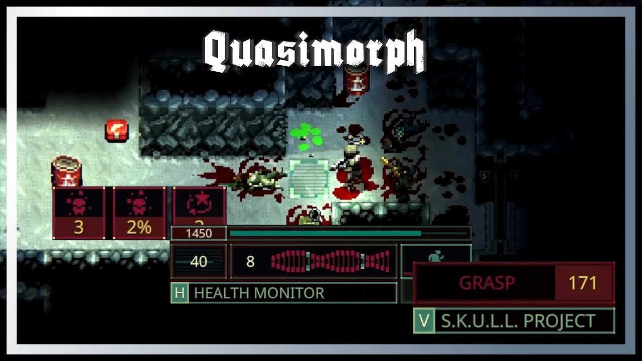 The Pain BEGINS - Quasimorph - Ep 1 [ No Commentary Longplay ]