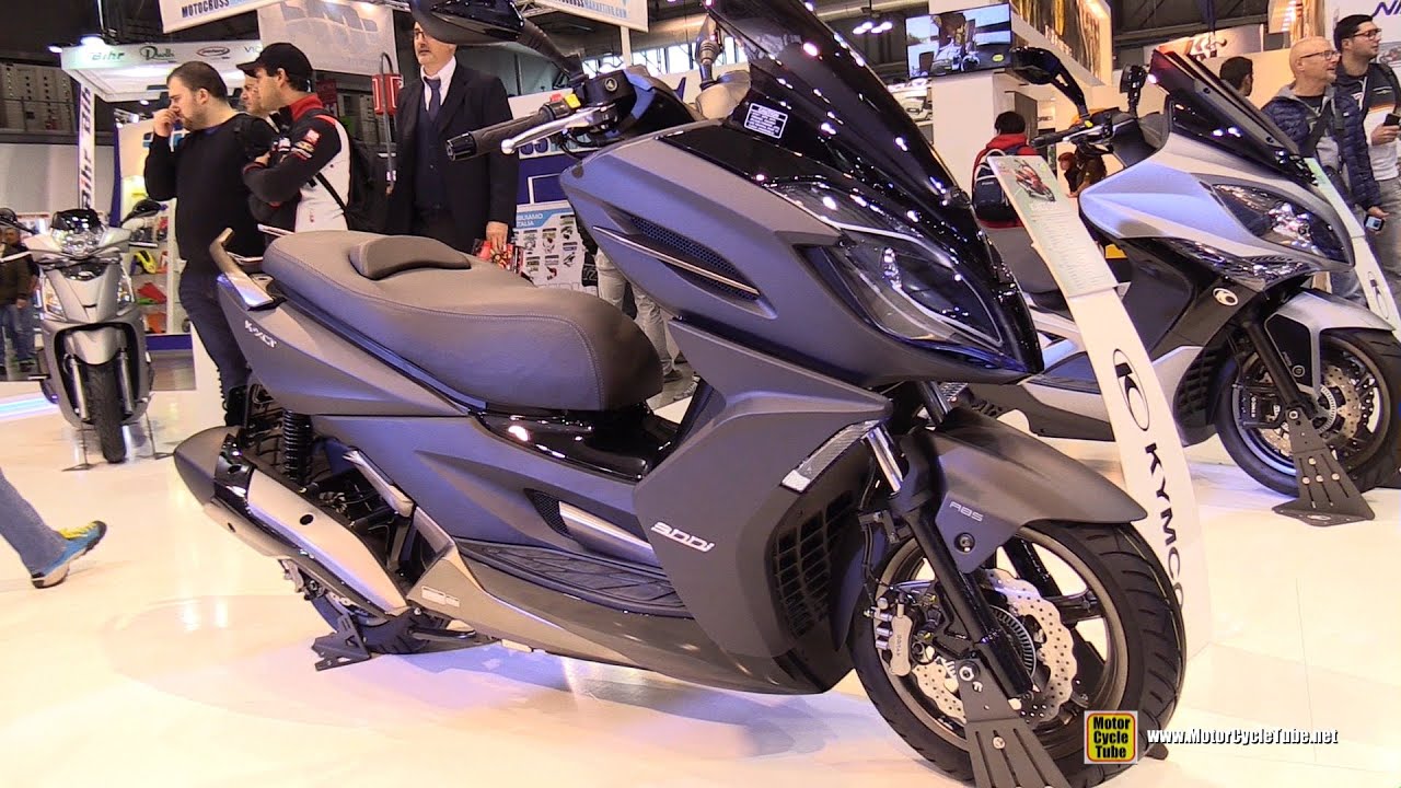 2016 Kymco K-XCT 300i Scooter - Walkaround - 2015 EICMA Milan