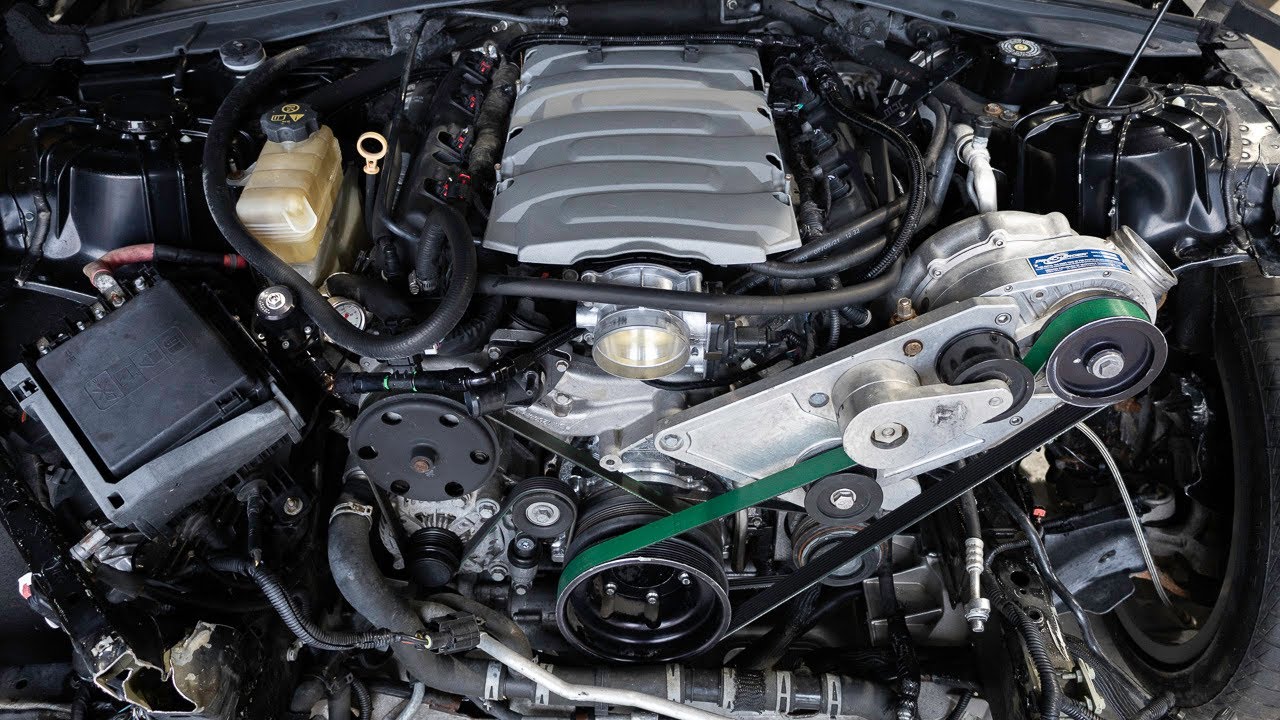 2016 Camaro SS 6.2L LT1 Procharged Engine 8L90E 8-Speed Transmission 59K Miles