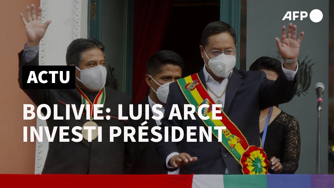 Bolivie: Luis Arce, dauphin de Morales, investi président | AFP