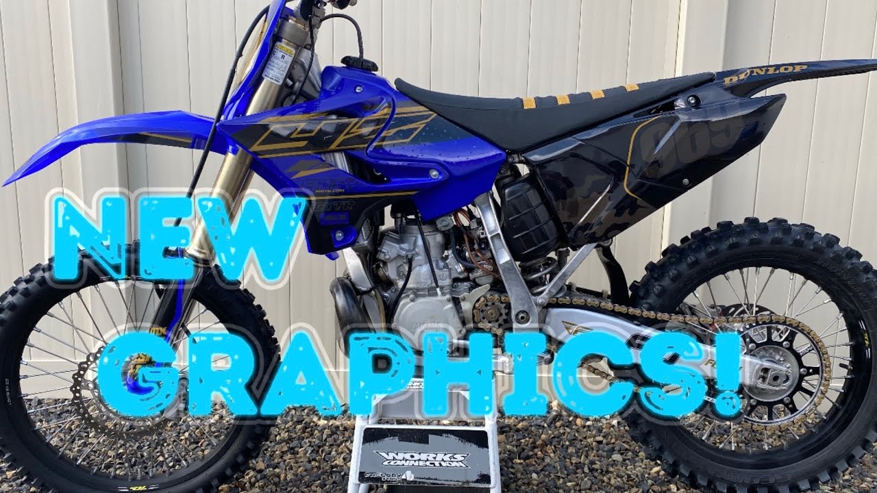 Установка новой графики - Yamaha YZ250!