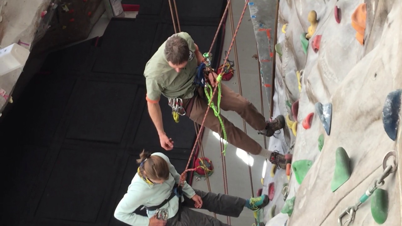 Transition to Counterbalance Rappel