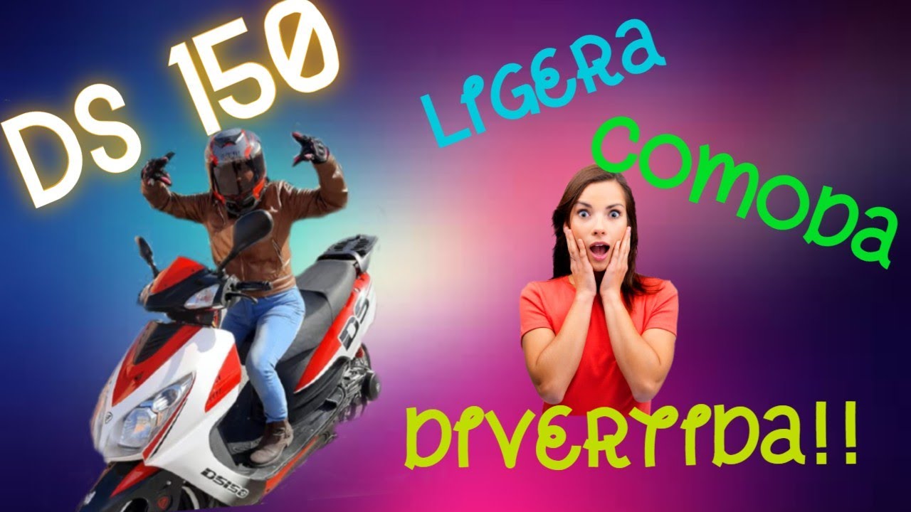 DS 150 PEQUEÑA,LIGERA Y DIVERTIDA!!