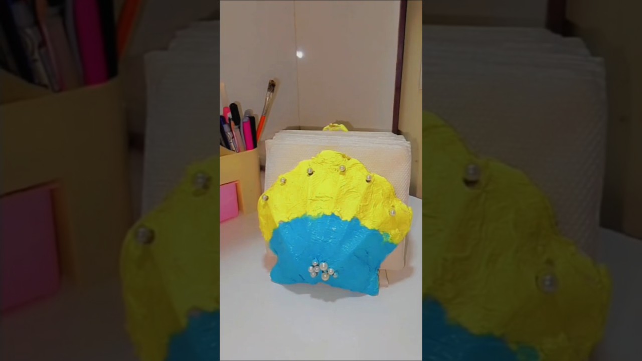 diy tissue paper holder 🌷☺️ 