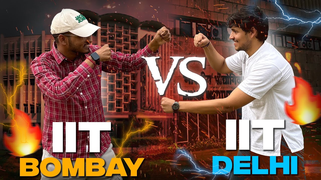 IIT Bombay Vs IIT Delhi🔥 Which one is better? ft. ​⁠@bhavaydeshwal