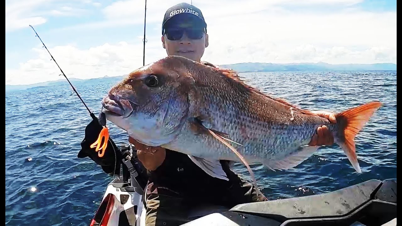 JetSki Fishing Snapper Kahawai & KingFish In The Firth Of Thames......