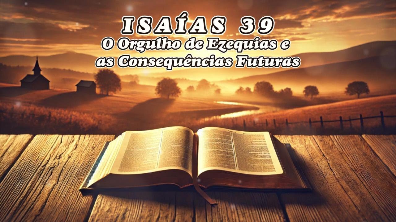 Estudo Bíblico Isaías 39: O Orgulho de Ezequias e as Consequências Futuras